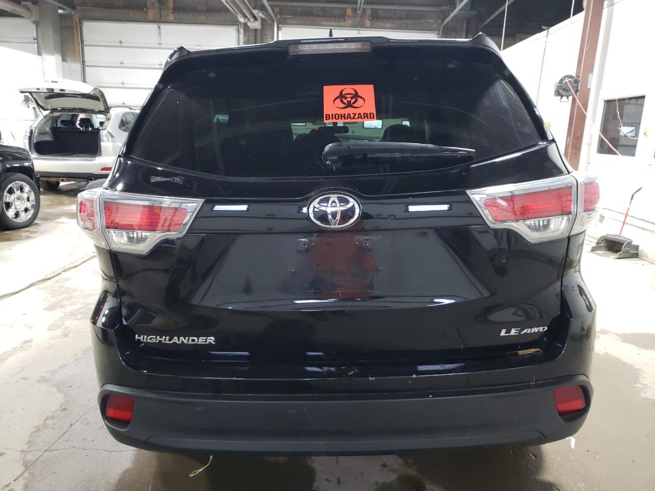 VIN 5TDBKRFH7GS299224 2016 TOYOTA HIGHLANDER no.6