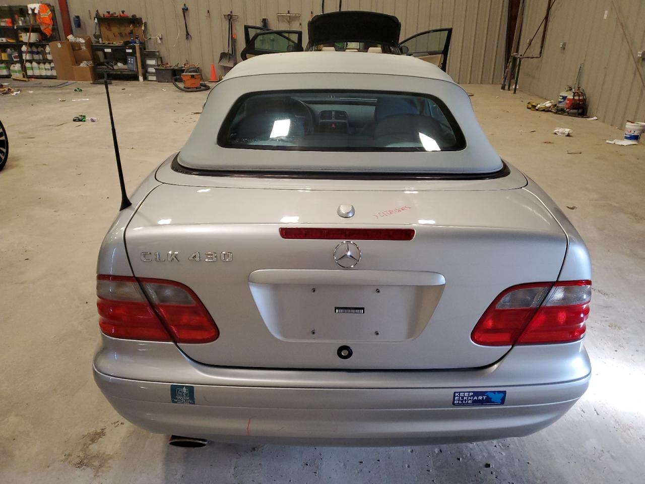 2001 Mercedes-Benz Clk 430 VIN: WDBLK70G71T075953 Lot: 79556524