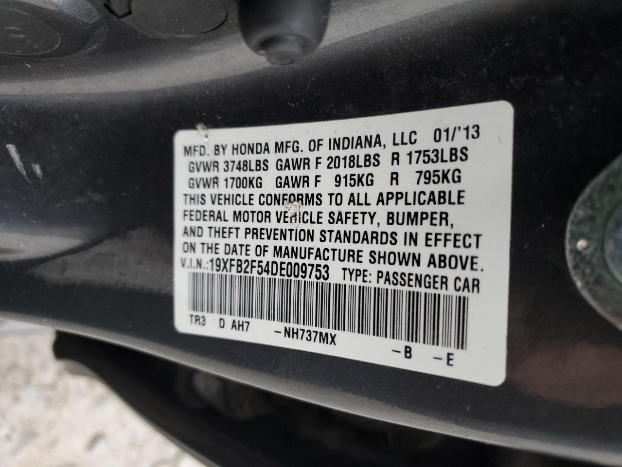 2013 Honda Civic - Image 12