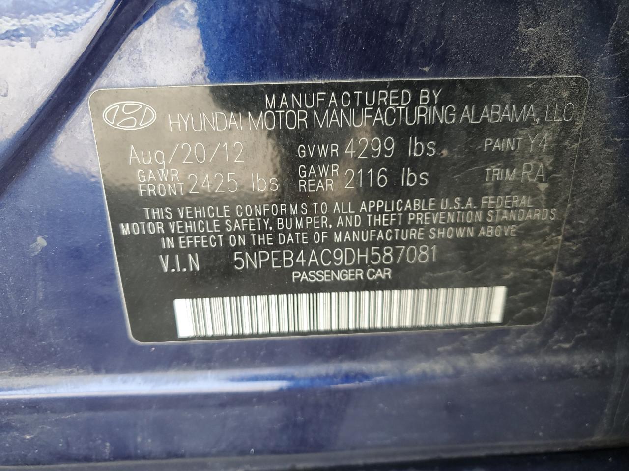 2013 Hyundai Sonata - Image 13