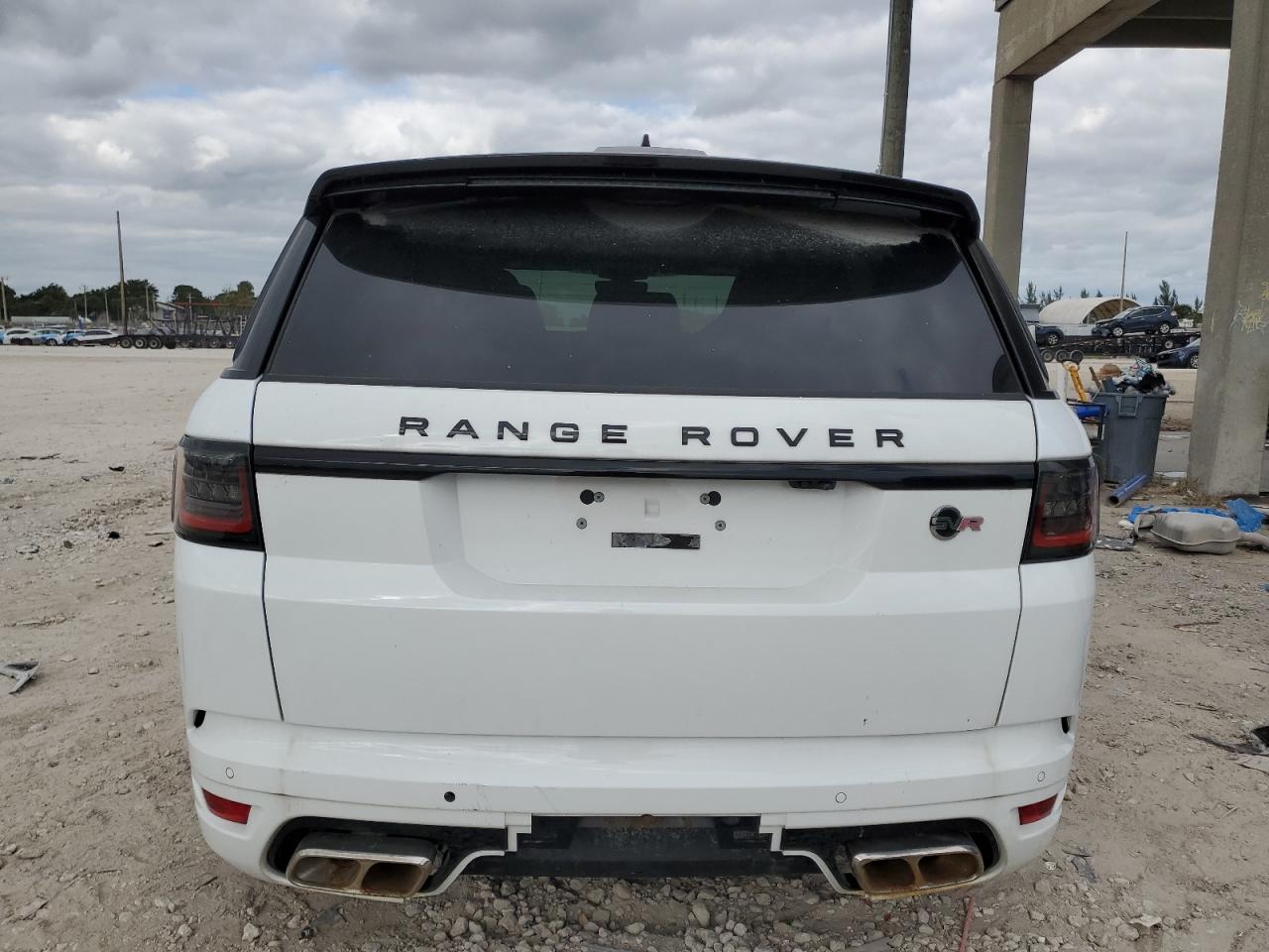 2019 Land Rover Range Rover Sport Svr VIN: SALWZ2SE9KA853698 Lot: 81517734