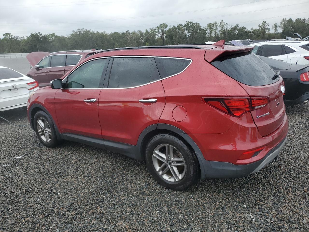 VIN 5XYZU3LB6JG543715 2018 HYUNDAI SANTA FE no.2