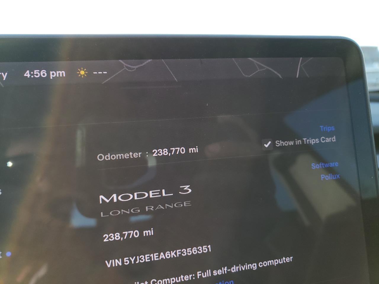 2019 Tesla Model 3 VIN: 5YJ3E1EA6KF356351 Lot: 80052724