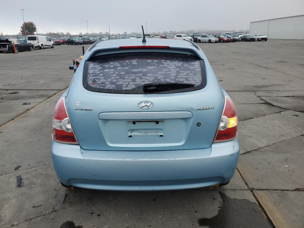 2010 Hyundai Accent Blue VIN: KMHCM3AC1AU159451 Lot: 79687504