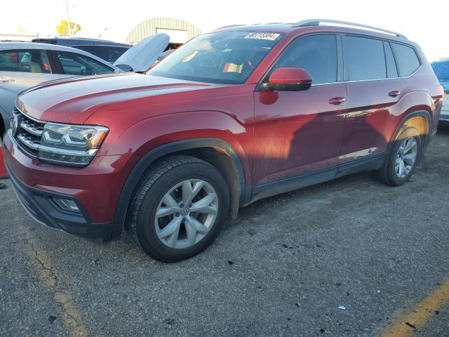  VOLKSWAGEN ATLAS 2018 Червоний