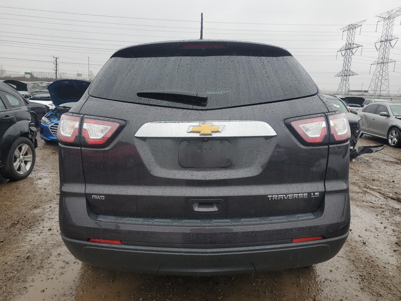 2016 Chevrolet Traverse Ls VIN: 1GNKVFED8GJ128202 Lot: 80982174