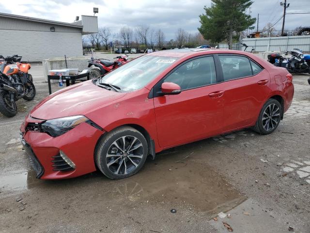  TOYOTA COROLLA 2019 Red