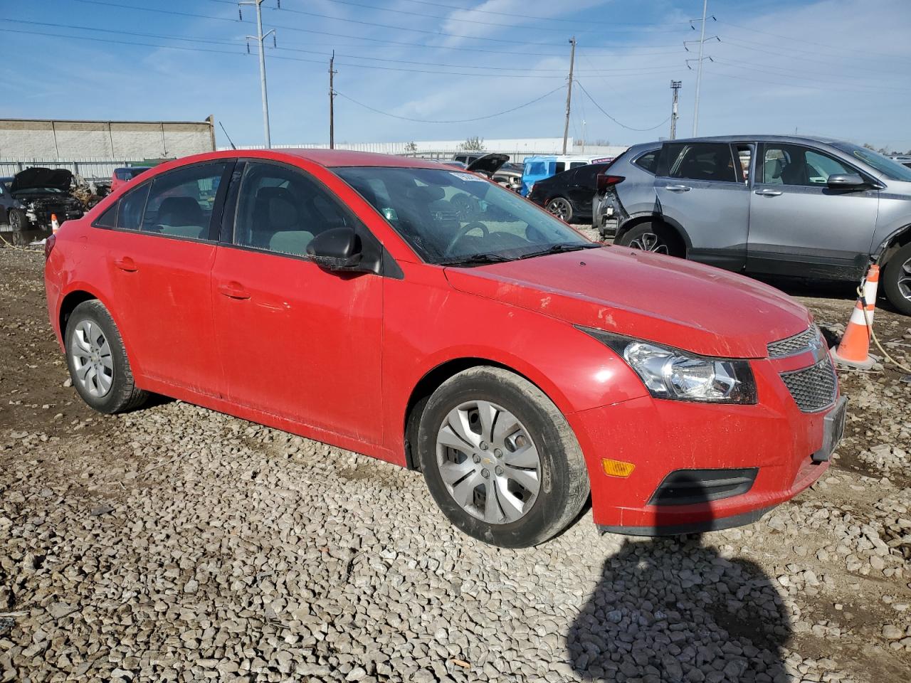 VIN 1G1PA5SHXE7401879 2014 CHEVROLET CRUZE no.4