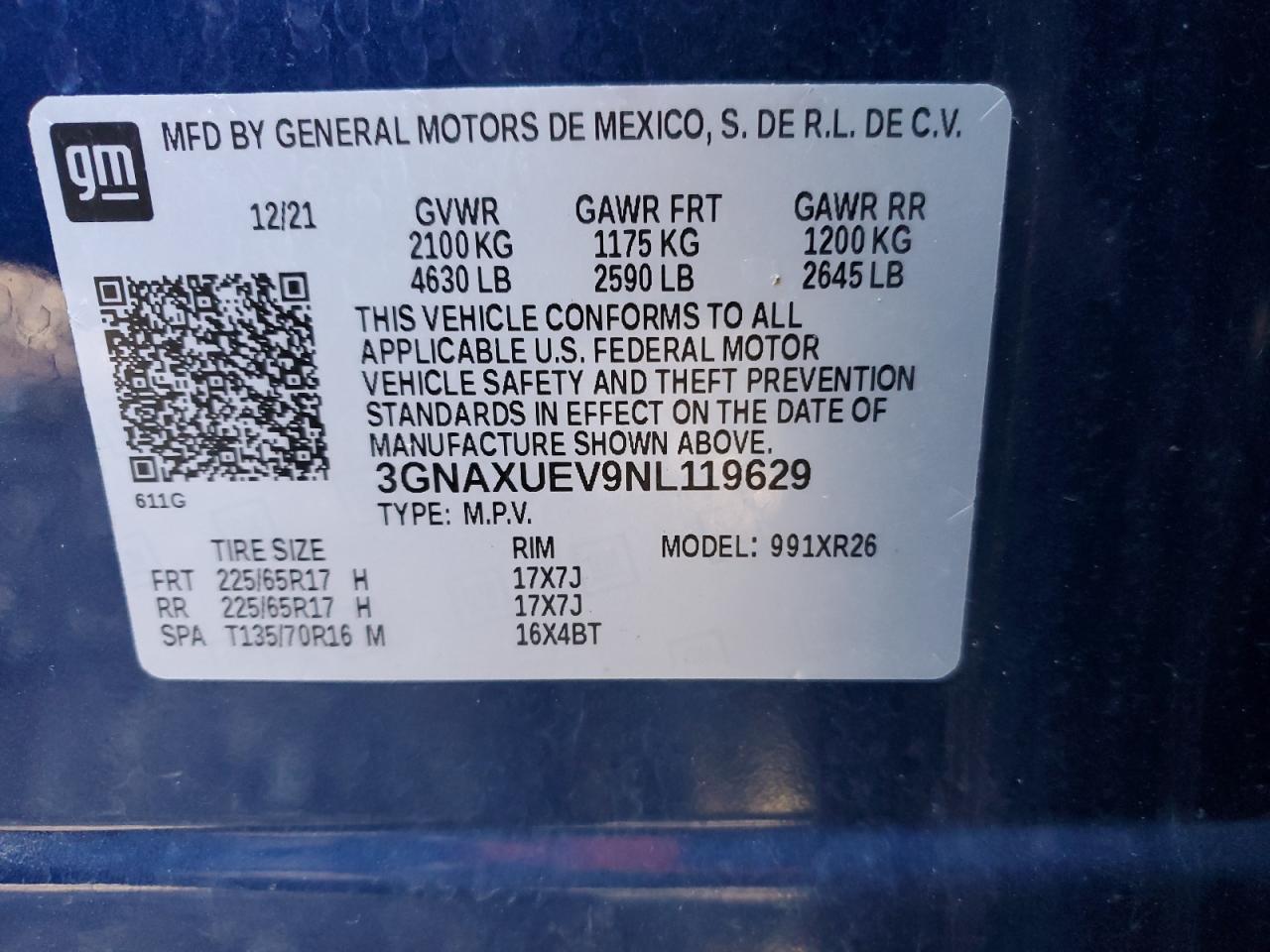 2022 Chevrolet Equinox - Image 13
