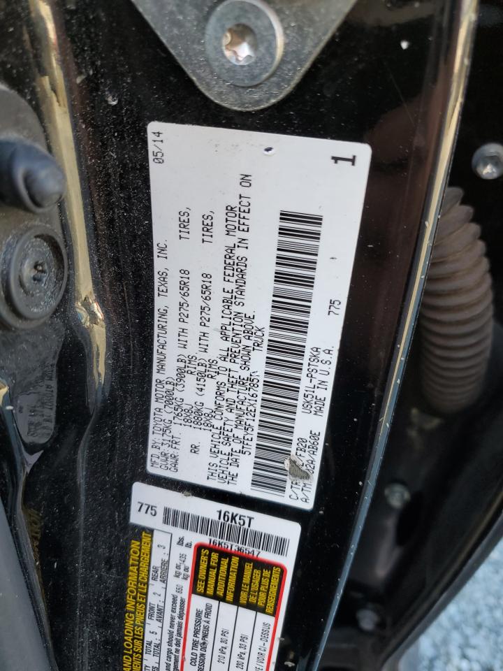 VIN 5TFEY5F12EX167857 2014 TOYOTA TUNDRA no.12