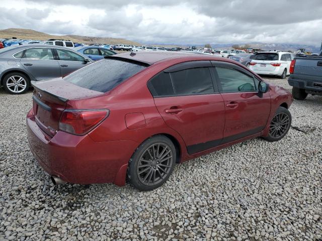  SUBARU IMPREZA 2012 Червоний