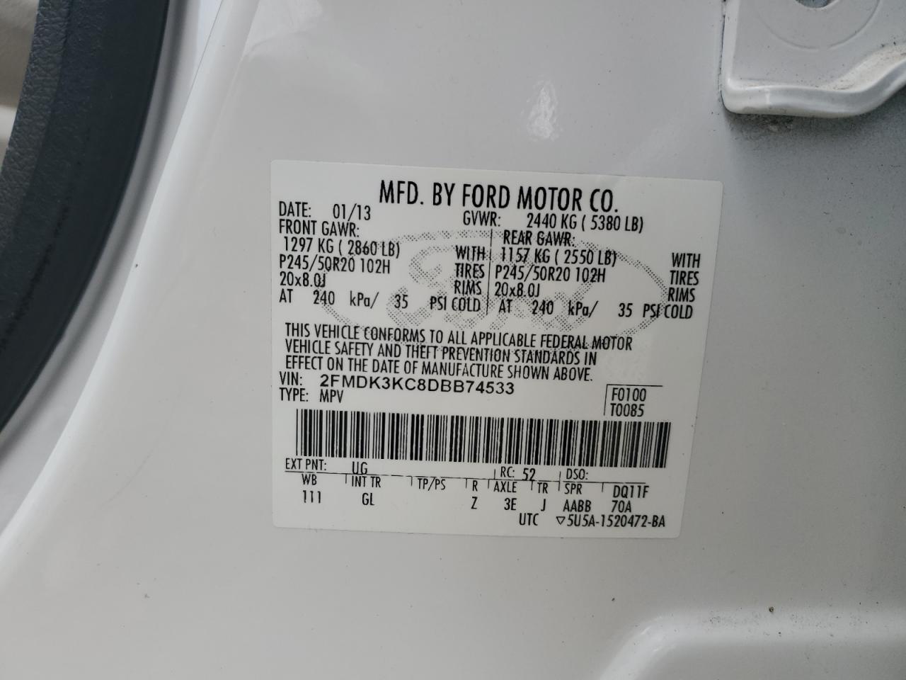 2013 Ford Edge - Image 16