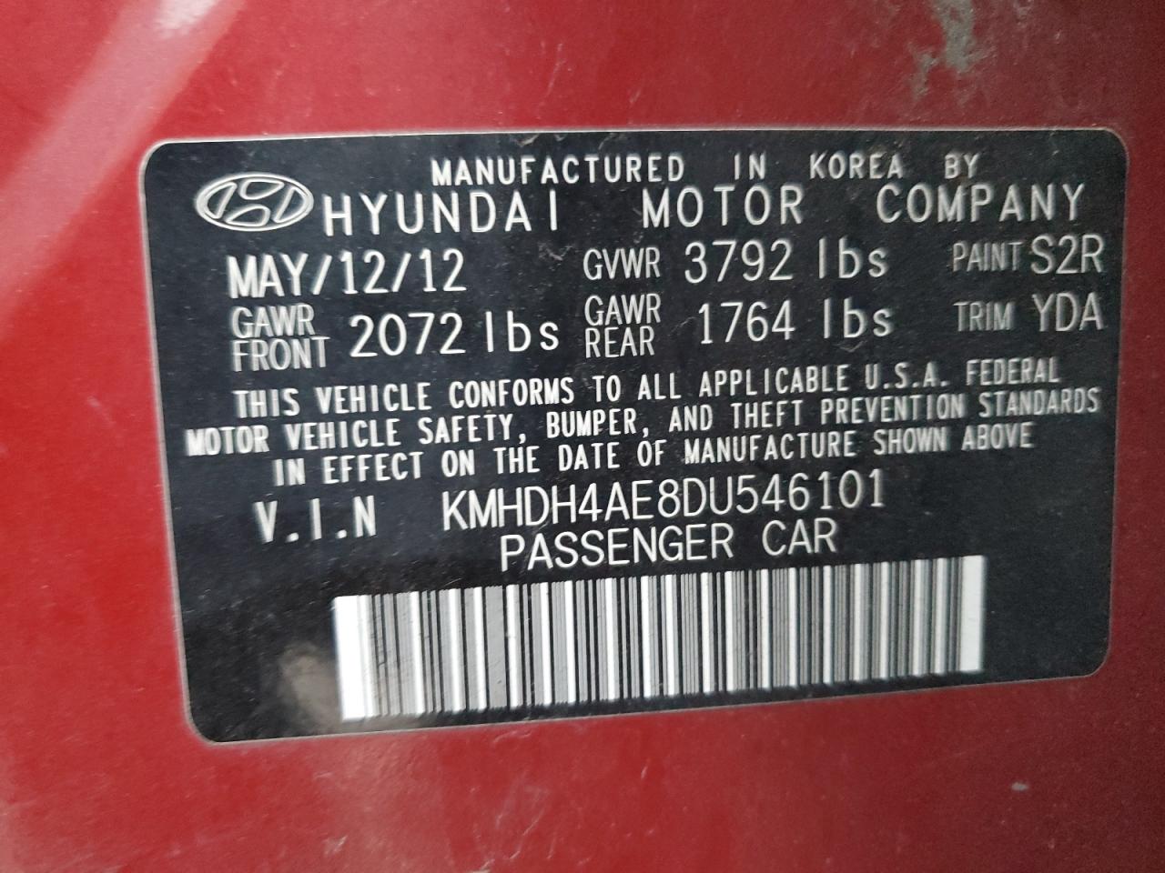 2013 Hyundai Elantra - Image 15