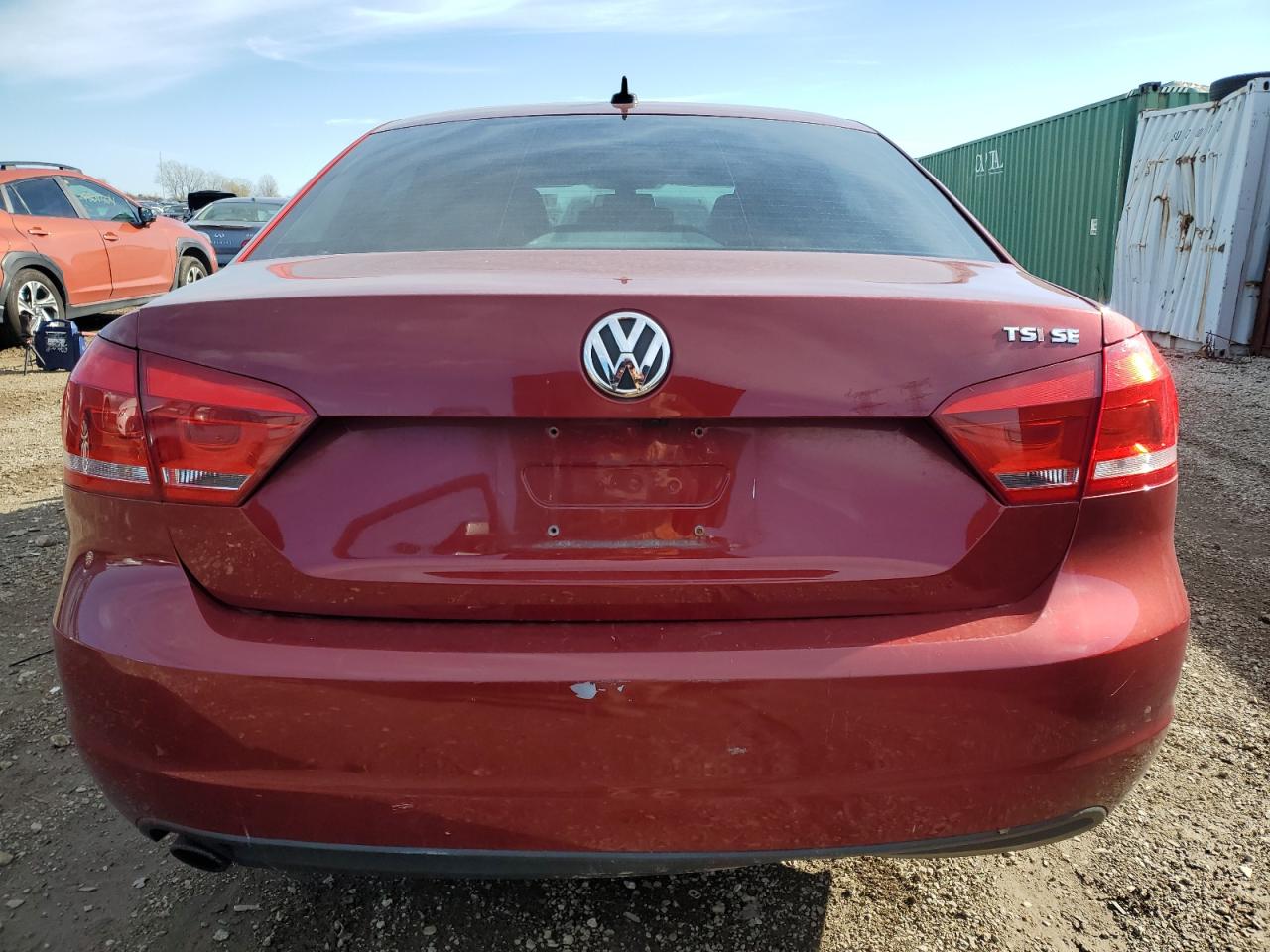 2015 Volkswagen Passat Se VIN: 1VWBT7A39FC026618 Lot: 79904364