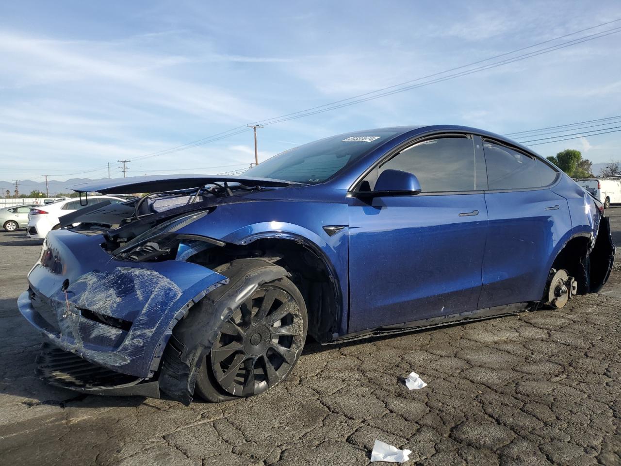 VIN 7SAYGDEE4PA026882 2023 TESLA MODEL Y no.1