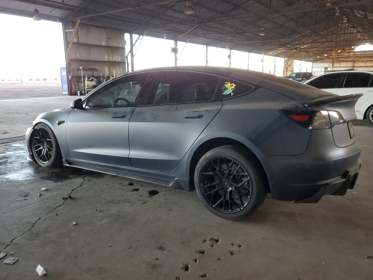 VIN 5YJ3E1EA7MF990786 2021 TESLA MODEL 3 no.2