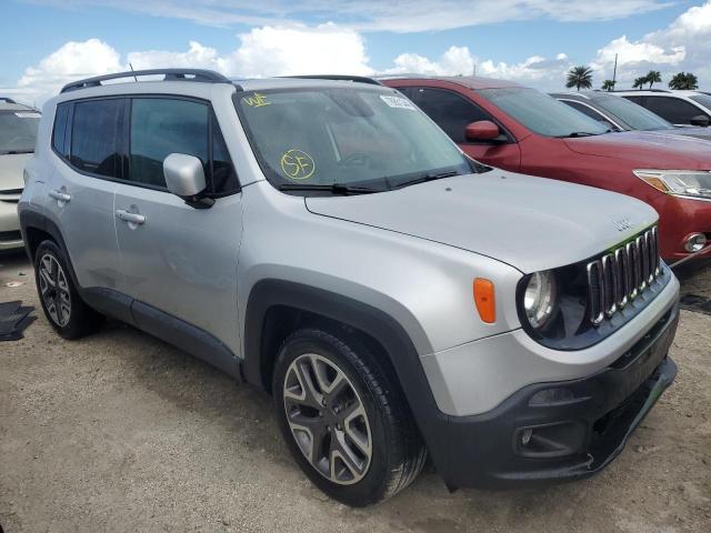  JEEP RENEGADE 2016 Silver