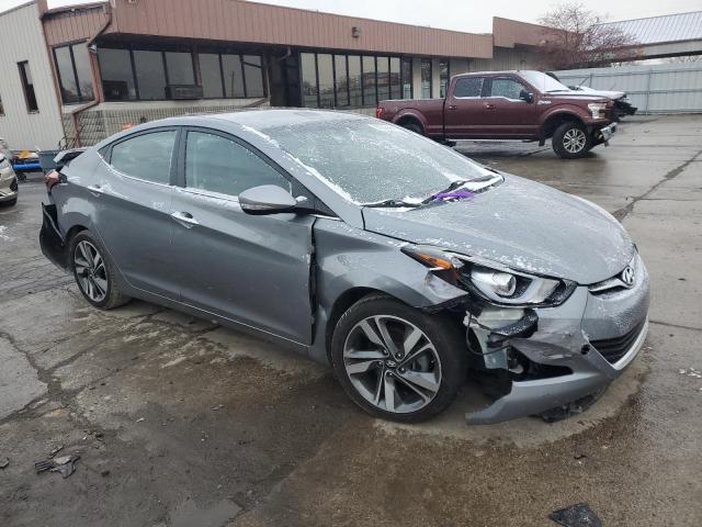  HYUNDAI ELANTRA 2014 Srebrny