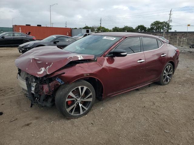 Sedans NISSAN MAXIMA 2016 Red