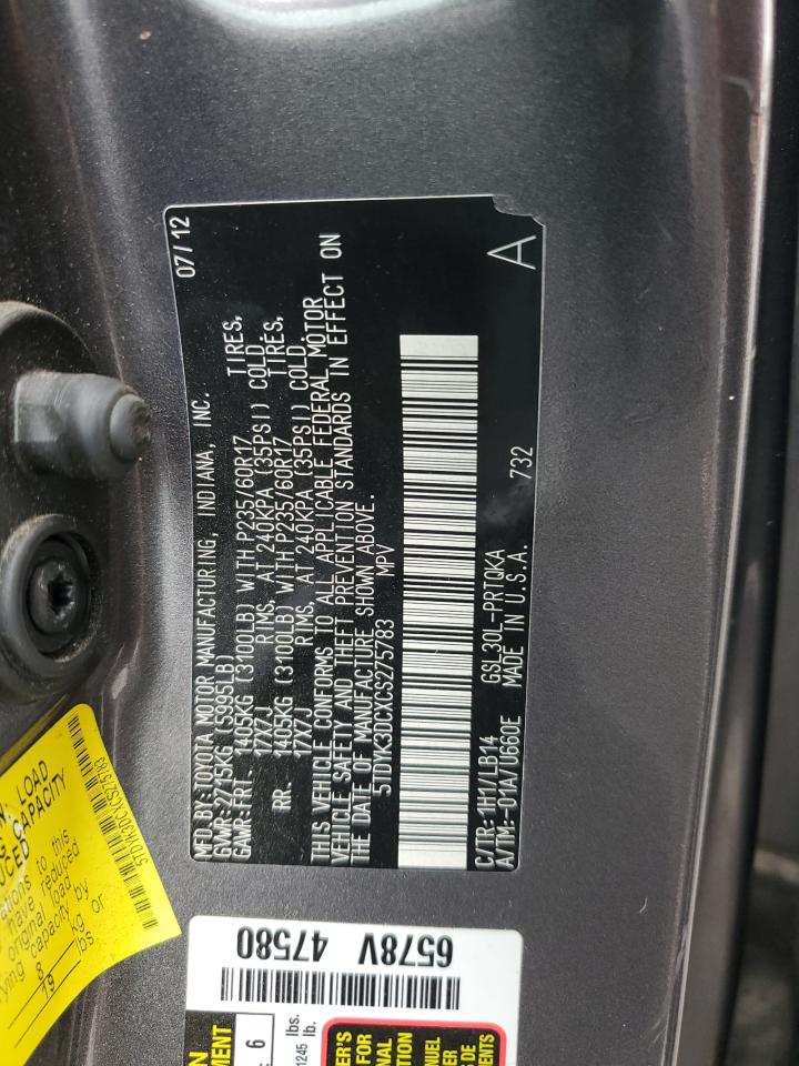 2012 Toyota Sienna - Image 13