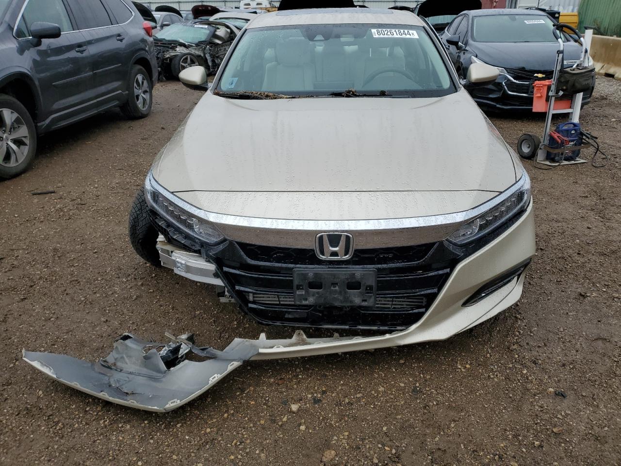 2019 Honda Accord Ex VIN: 1HGCV1F40KA075357 Lot: 80261844