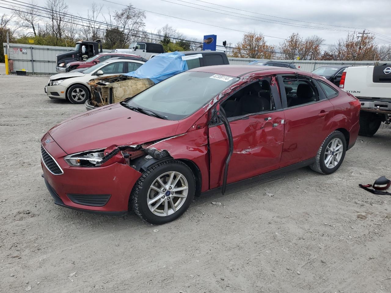 VIN 1FADP3F26GL390818 2016 FORD FOCUS no.1