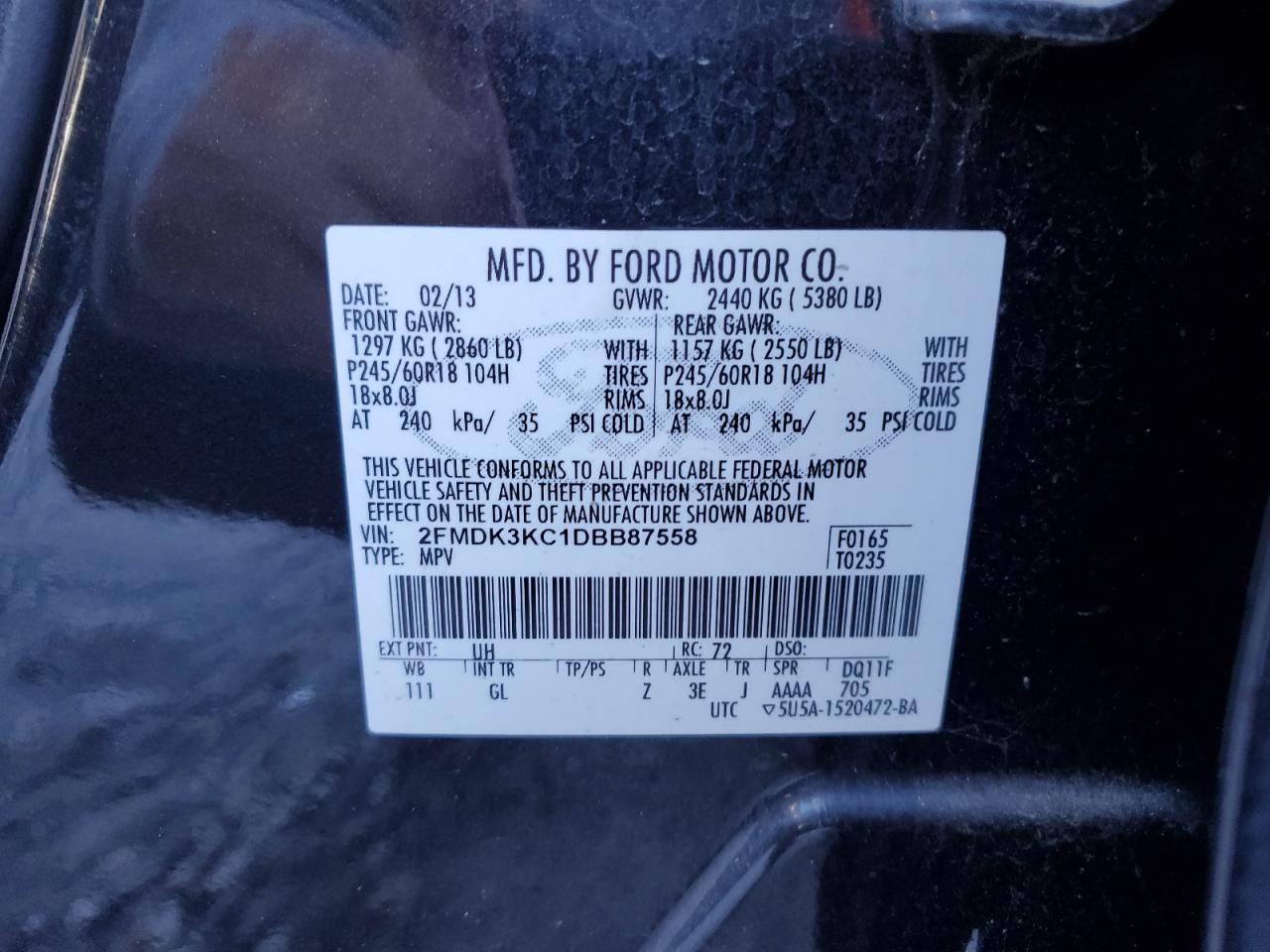 2013 Ford Edge - Image 13