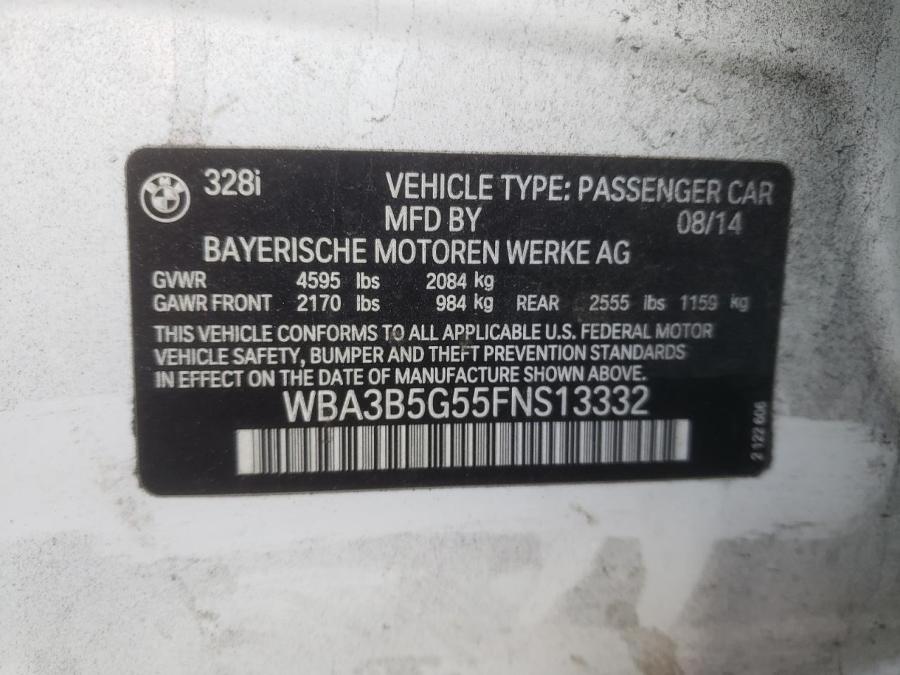 2015 BMW 3er - Image 14