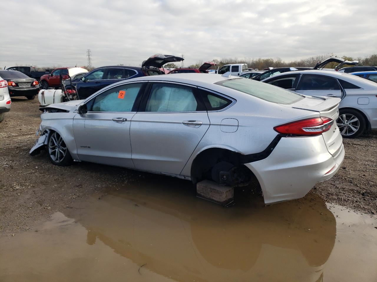 VIN 3FA6P0RU5KR141683 2019 FORD FUSION no.2