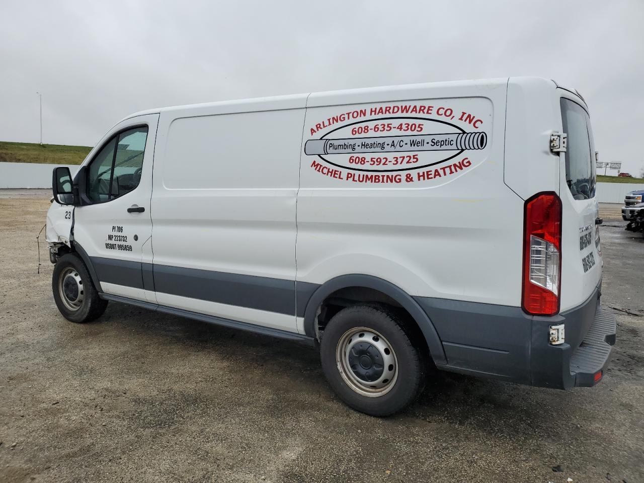 VIN 1FTYE1ZM5JKB04084 2018 FORD TRANSIT no.2