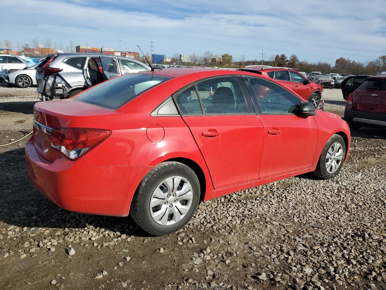 VIN 1G1PA5SHXE7401879 2014 CHEVROLET CRUZE no.3