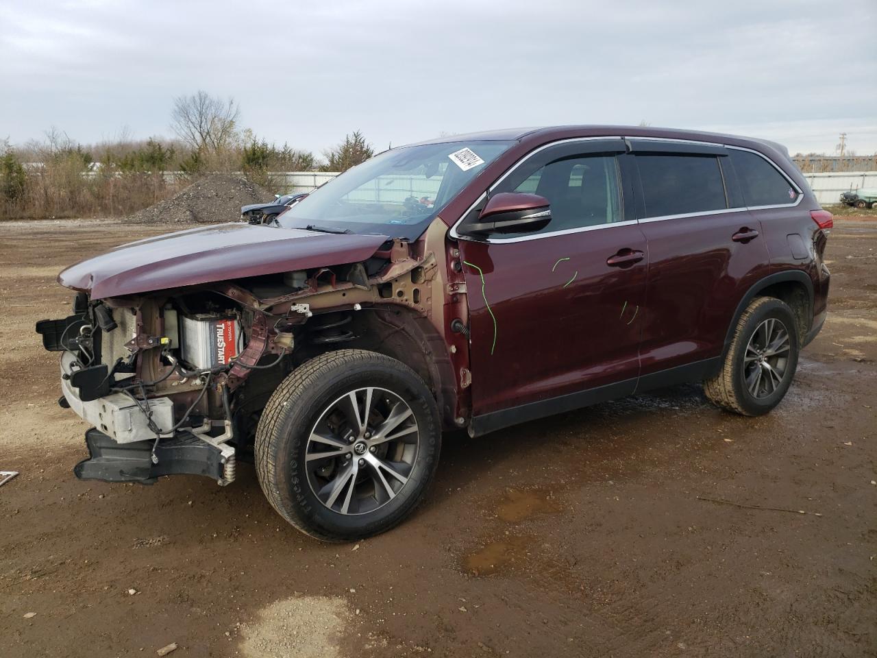 VIN 5TDZZRFH9KS304863 2019 TOYOTA HIGHLANDER no.1