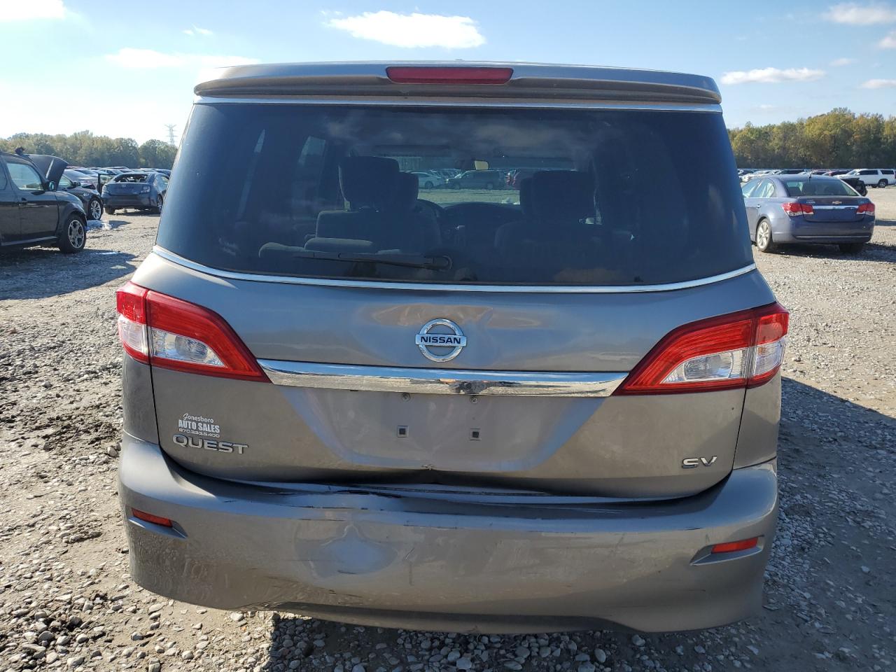 2013 Nissan Quest S VIN: JN8AE2KP5D9063743 Lot: 80629494