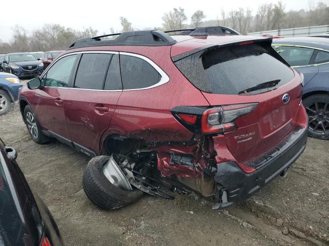  SUBARU OUTBACK 2022 Красный
