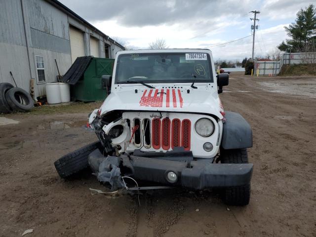  JEEP WRANGLER 2014 Белый