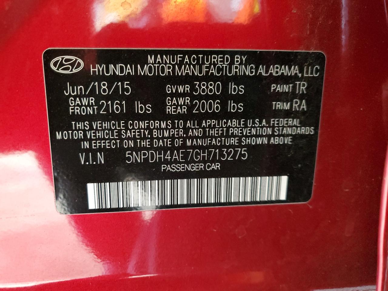 2016 Hyundai Elantra - Image 12