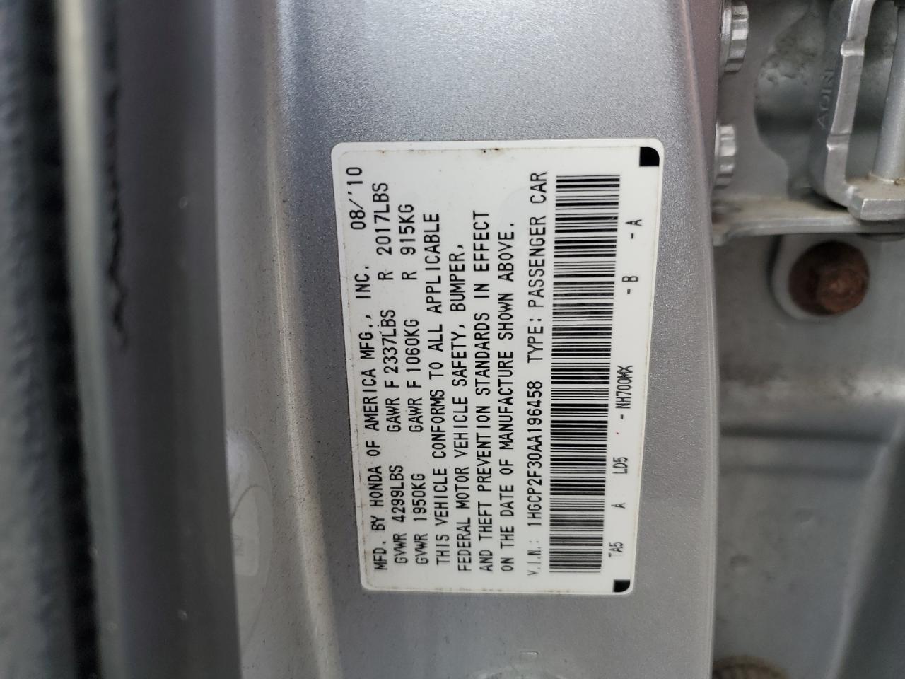 2010 Honda Accord - Image 13