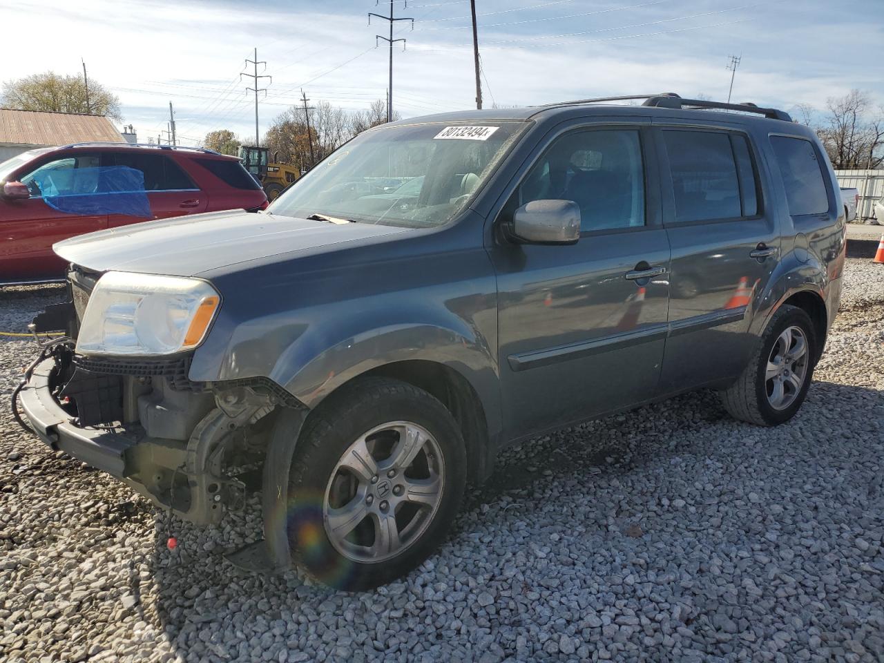 2012 Honda Pilot Exl VIN: 5FNYF4H54CB074584 Lot: 80132494