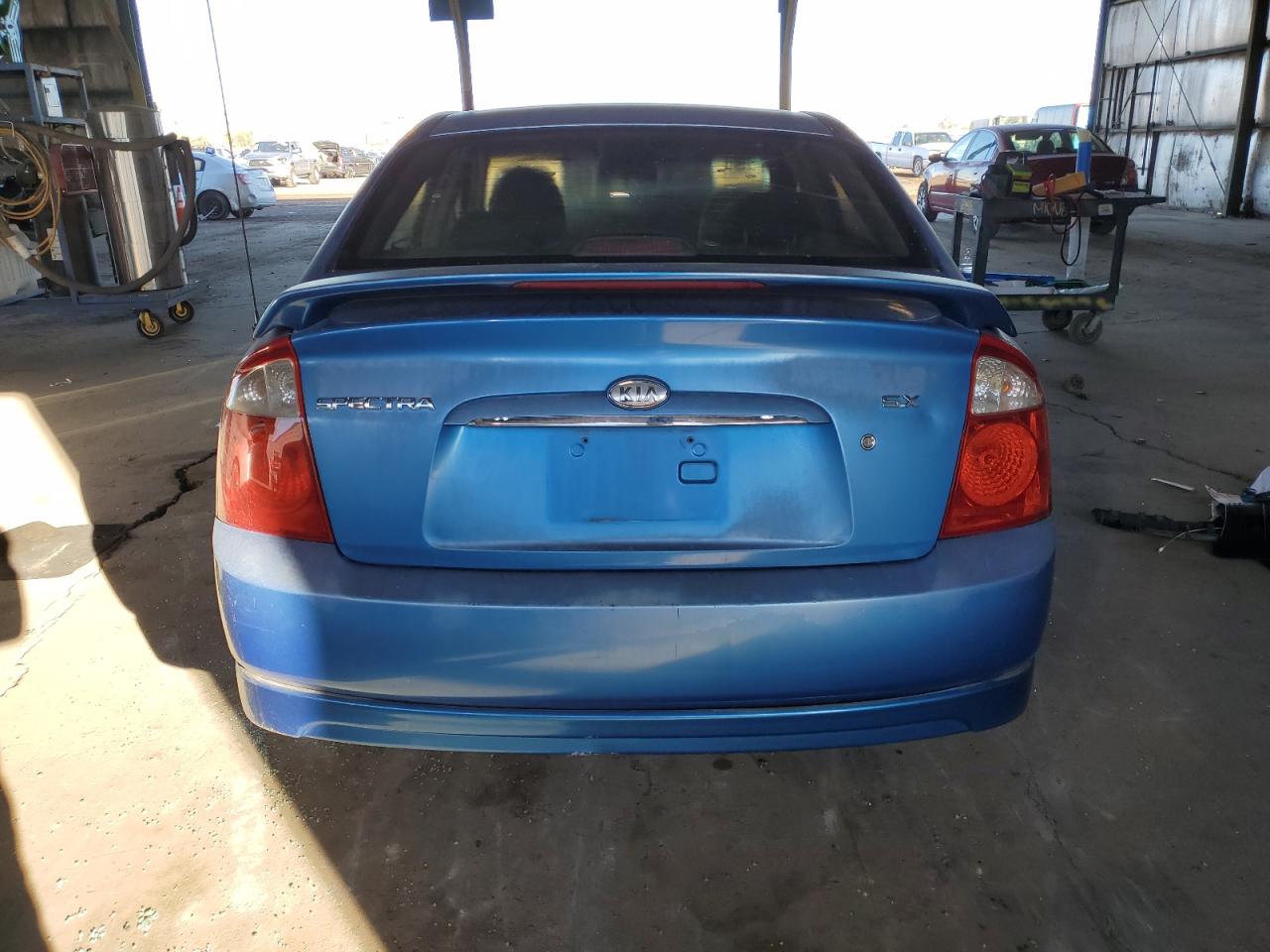 2006 Kia Spectra Lx VIN: KNAFE121365263518 Lot: 78409914