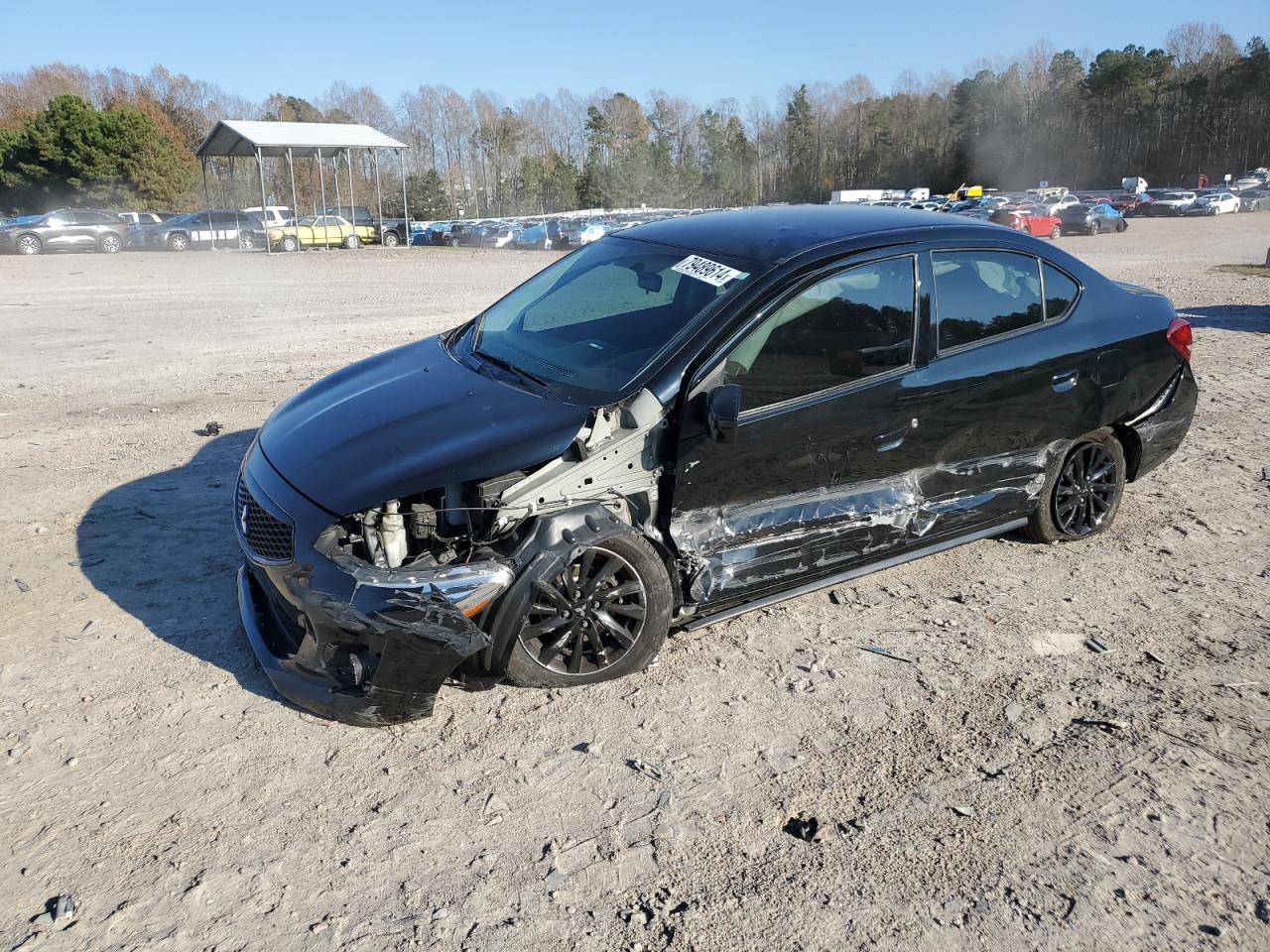2020 Mitsubishi Mirage G4 Se продається в Charles City, VA - Side
