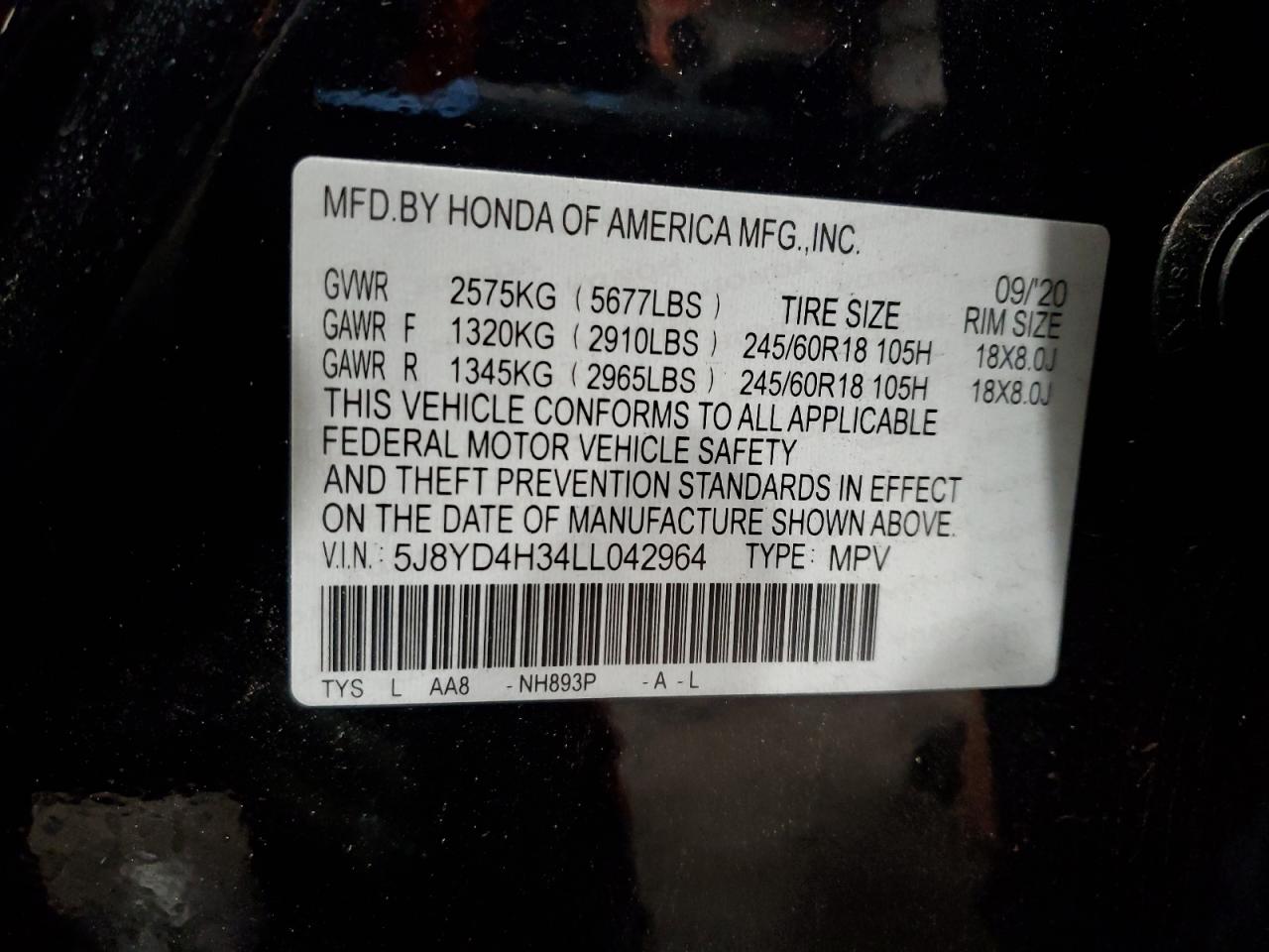 2020 Acura MDX - Image 13