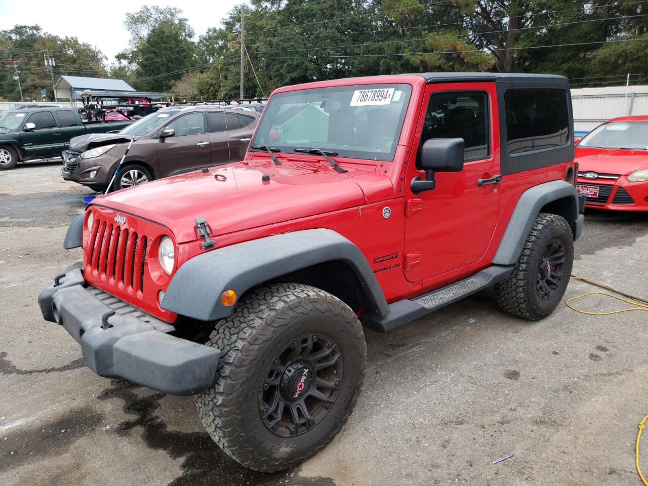 VIN 1C4AJWAG9EL163848 2014 JEEP WRANGLER no.1