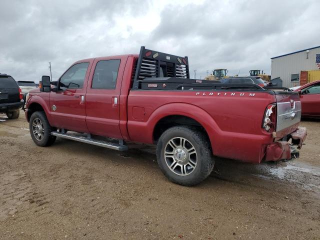  FORD F250 2015 Red