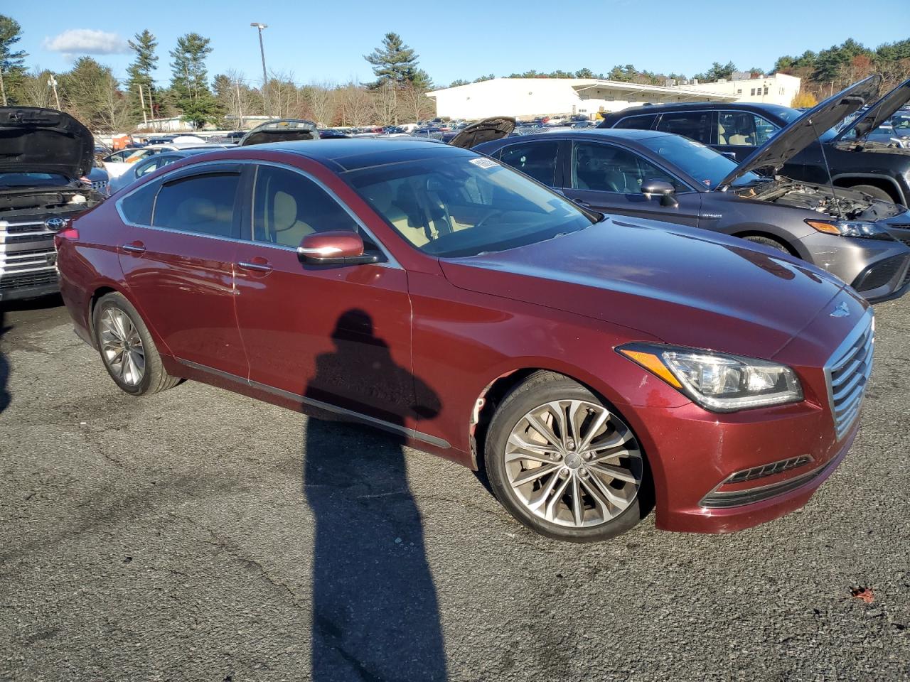 VIN KMHGN4JE9FU076363 2015 HYUNDAI GENESIS no.4