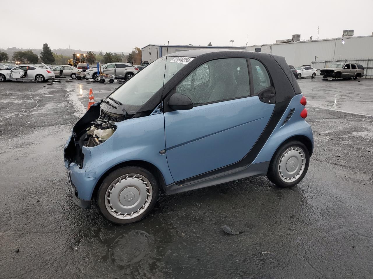 2013 Smart Fortwo Pure VIN: WMEEJ3BA3DK664640 Lot: 81944354