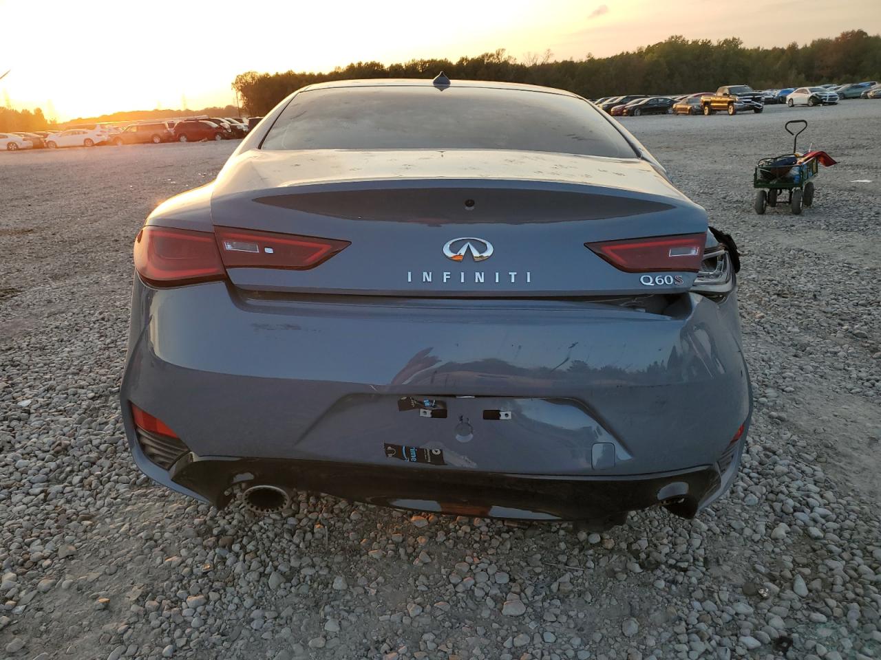 2021 Infiniti Q60 Red Sport 400 VIN: JN1FV7LK5MM530385 Lot: 78004984