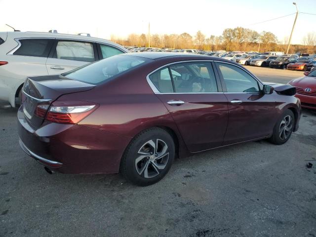  HONDA ACCORD 2016 Бургунди