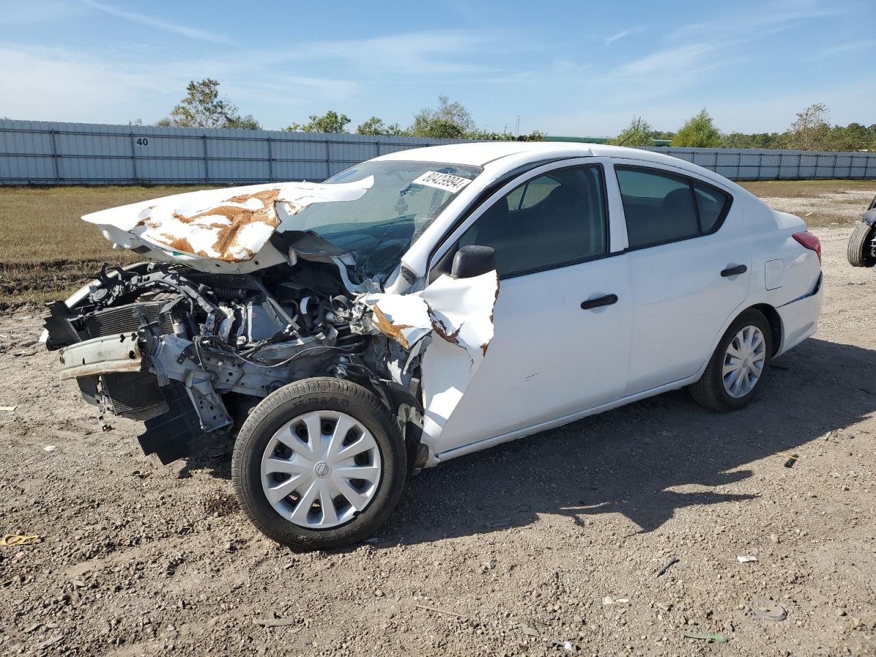 VIN 3N1CN7APXFL921580 2015 NISSAN VERSA no.1