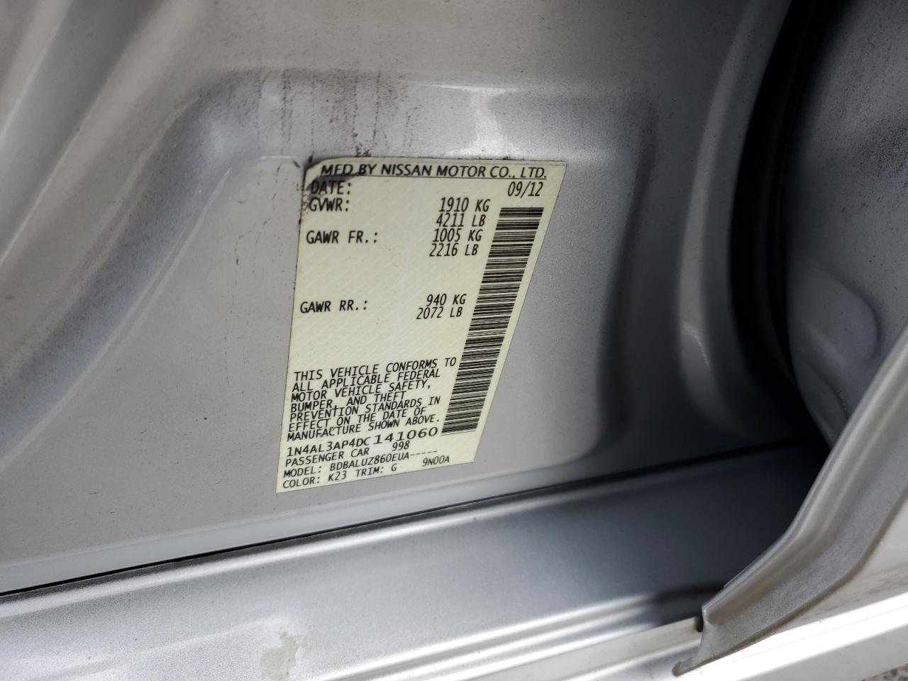 2013 Nissan Altima - Image 12