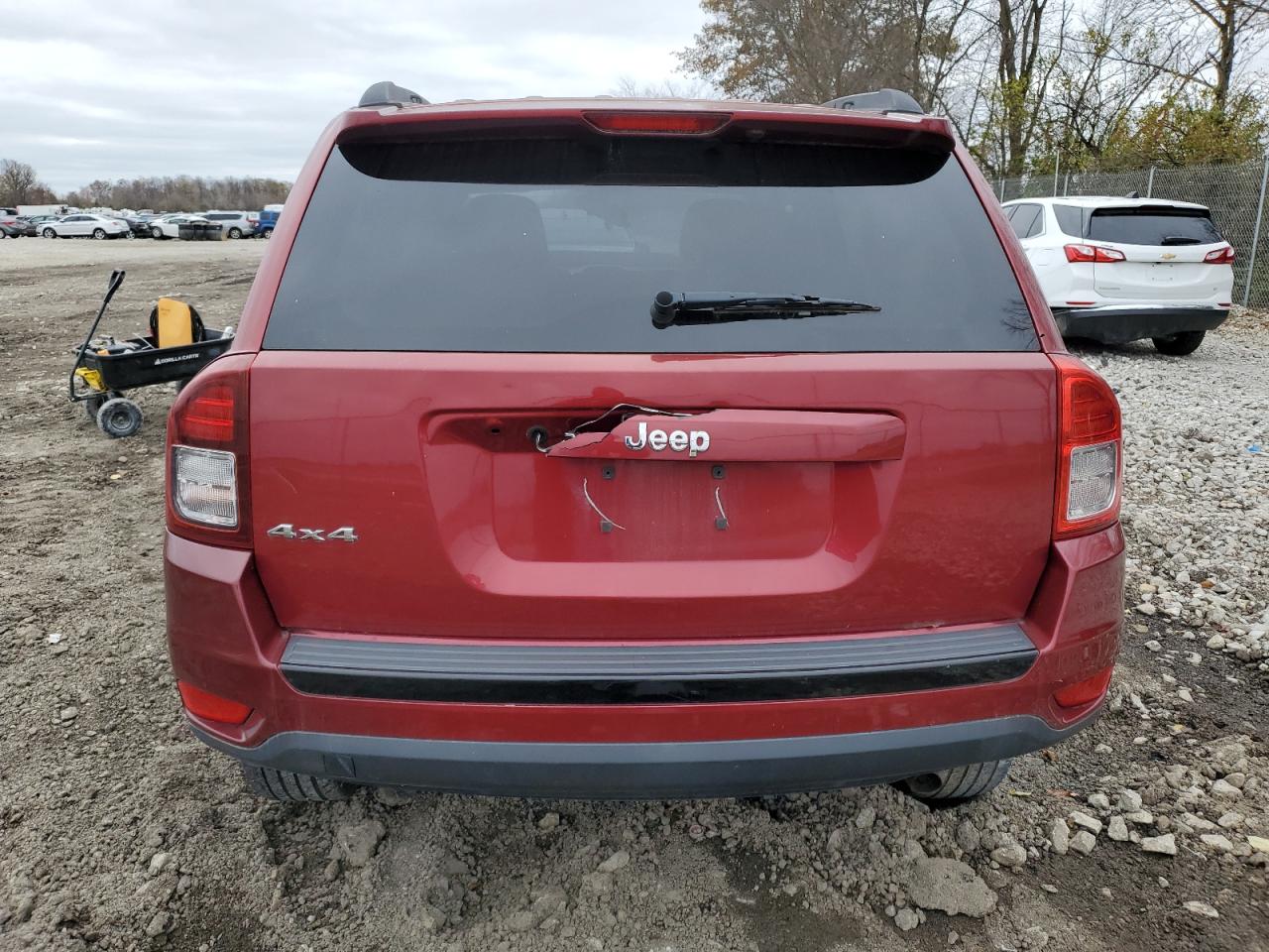 2013 Jeep Compass Latitude VIN: 1C4NJDEB8DD236284 Lot: 80561844